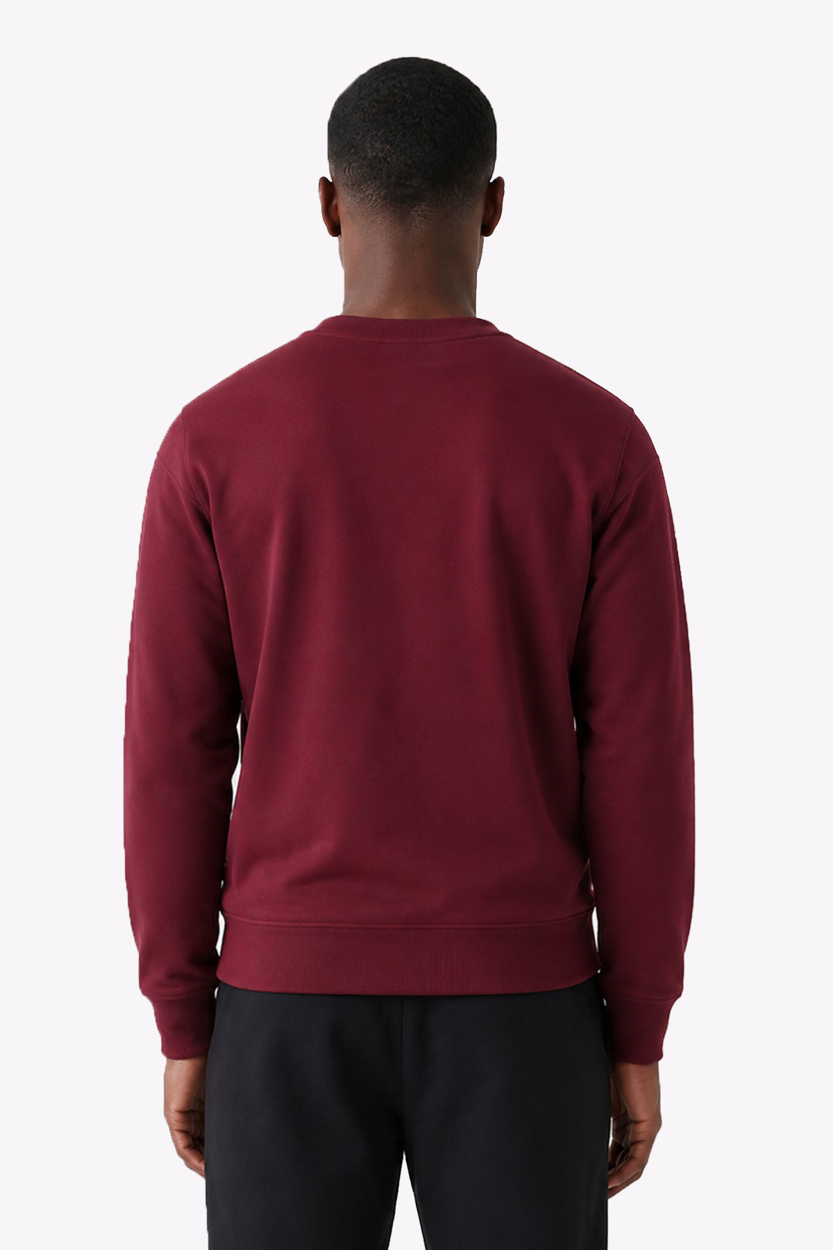 Valor Bordo Basic Erkek Sweatshirt
