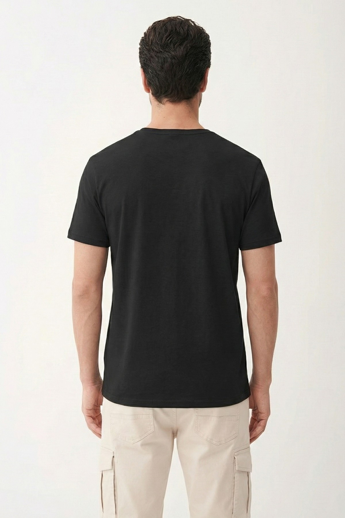 PULSE T-SHIRT PRINTED T-SHIRT SİYAH  MAN T-SHIRT PULSE T-SHIRTPULSE T-SHIRT