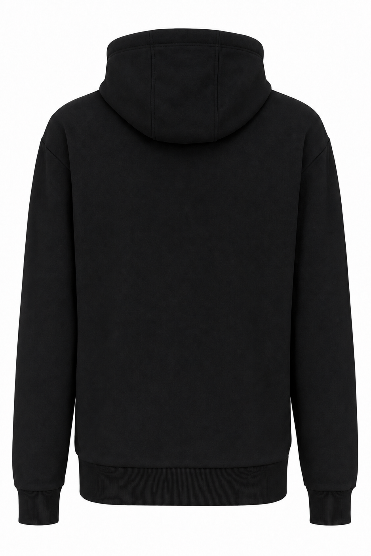 Essence Siyah Basic Kapüşonlu Erkek Sweatshirt