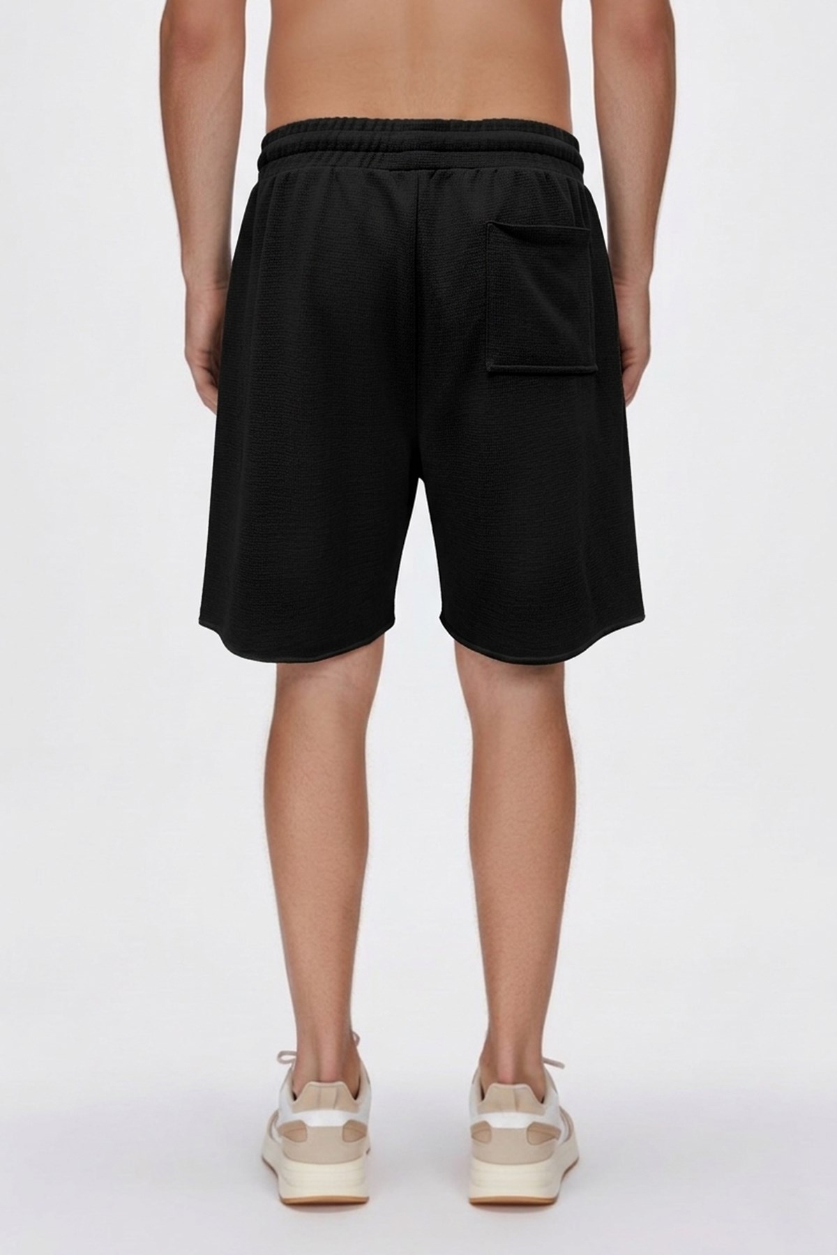 Freshy Siyah Erkek Şort