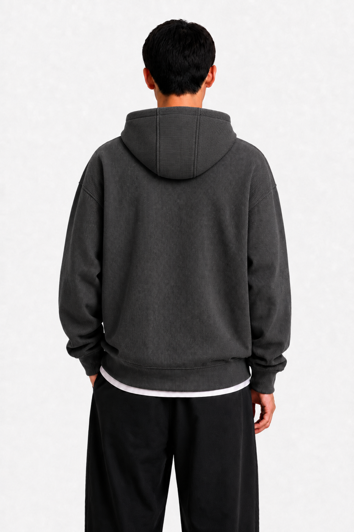 Hammerfall Asfalt Basic Kapüşonlu Erkek Sweatshirt
