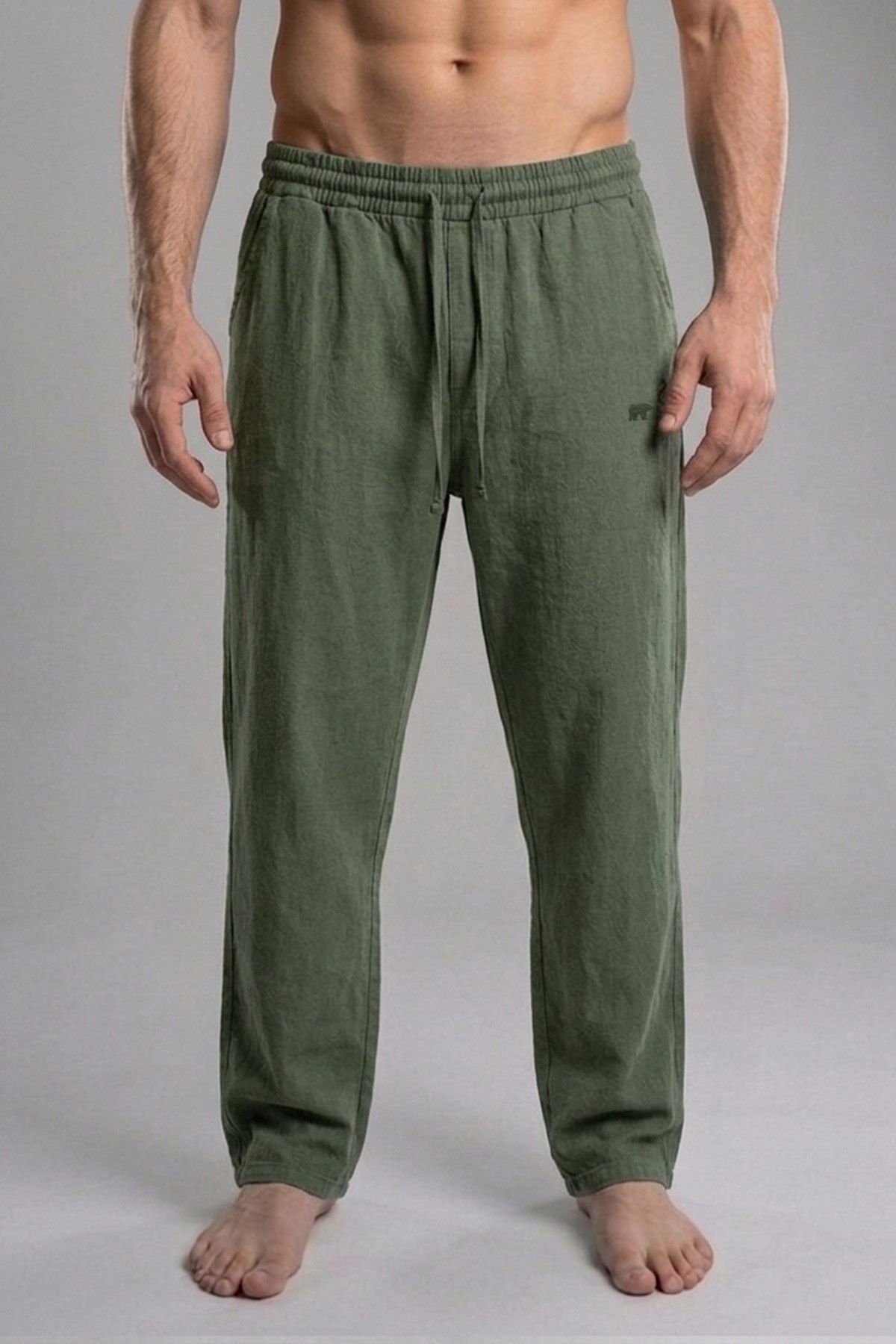 Serıal Pant Soluk Yeşil Erkek Jogger Pantolon