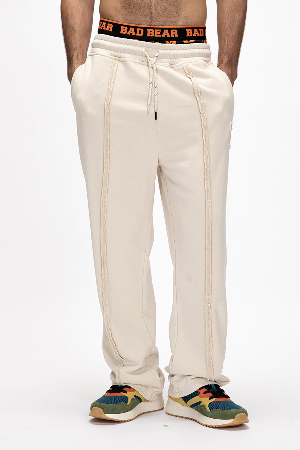 Vex Bej Erkek Sweatpants Eşofman Altı