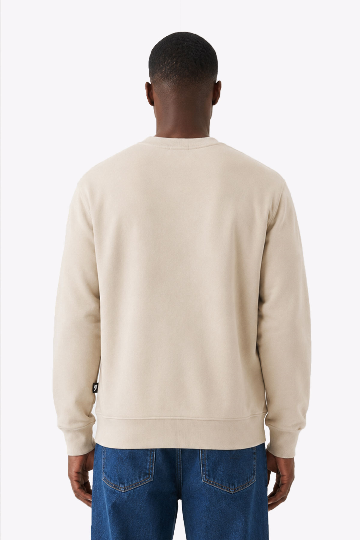 Valor Bej Basic Erkek Sweatshirt