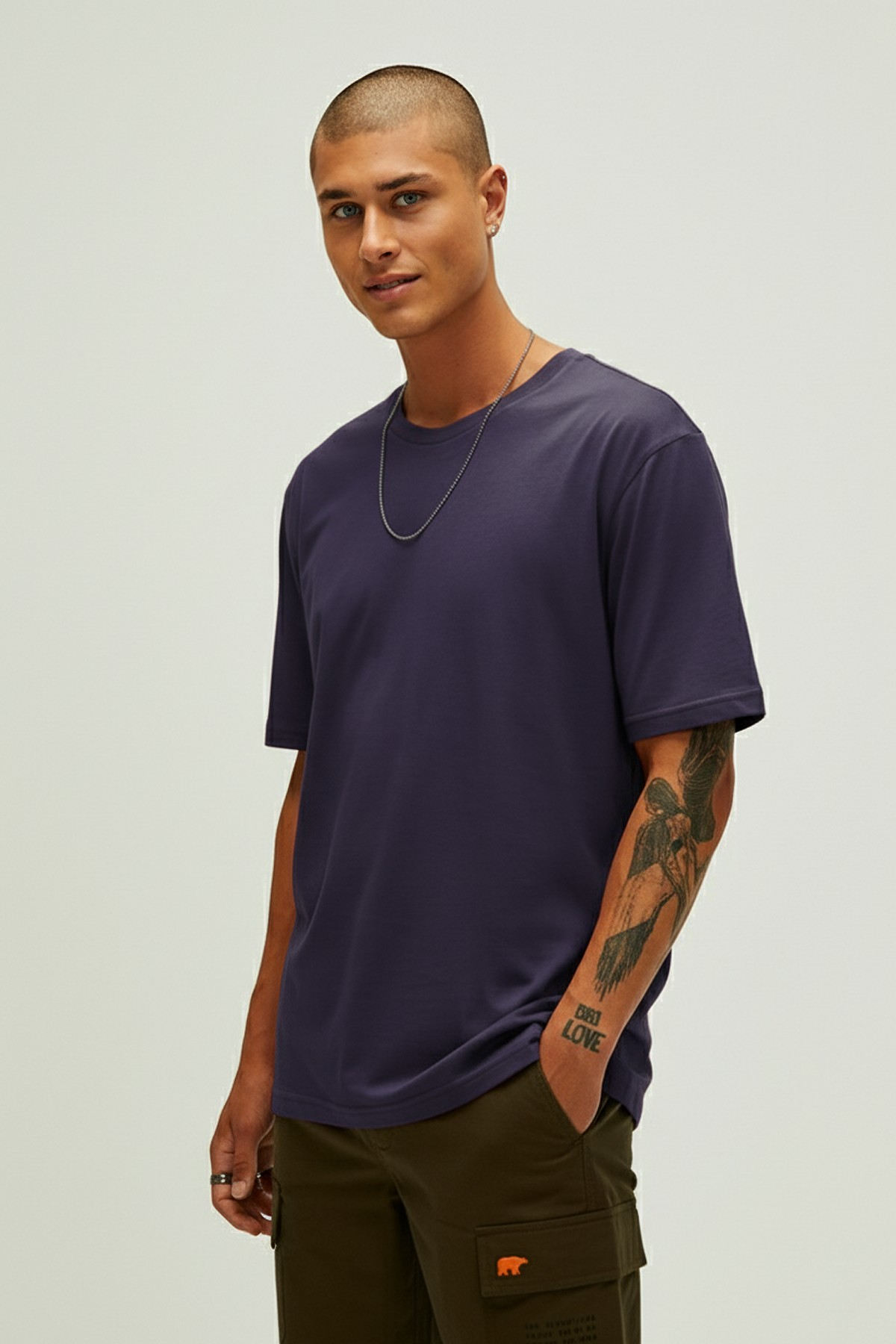 ROUTINE BASIC T-SHIRT BASIC T-SHIRT   MAN T-SHIRT ROUTINE BASIC T-SHIRTROUTINE BASIC T-SHIRT