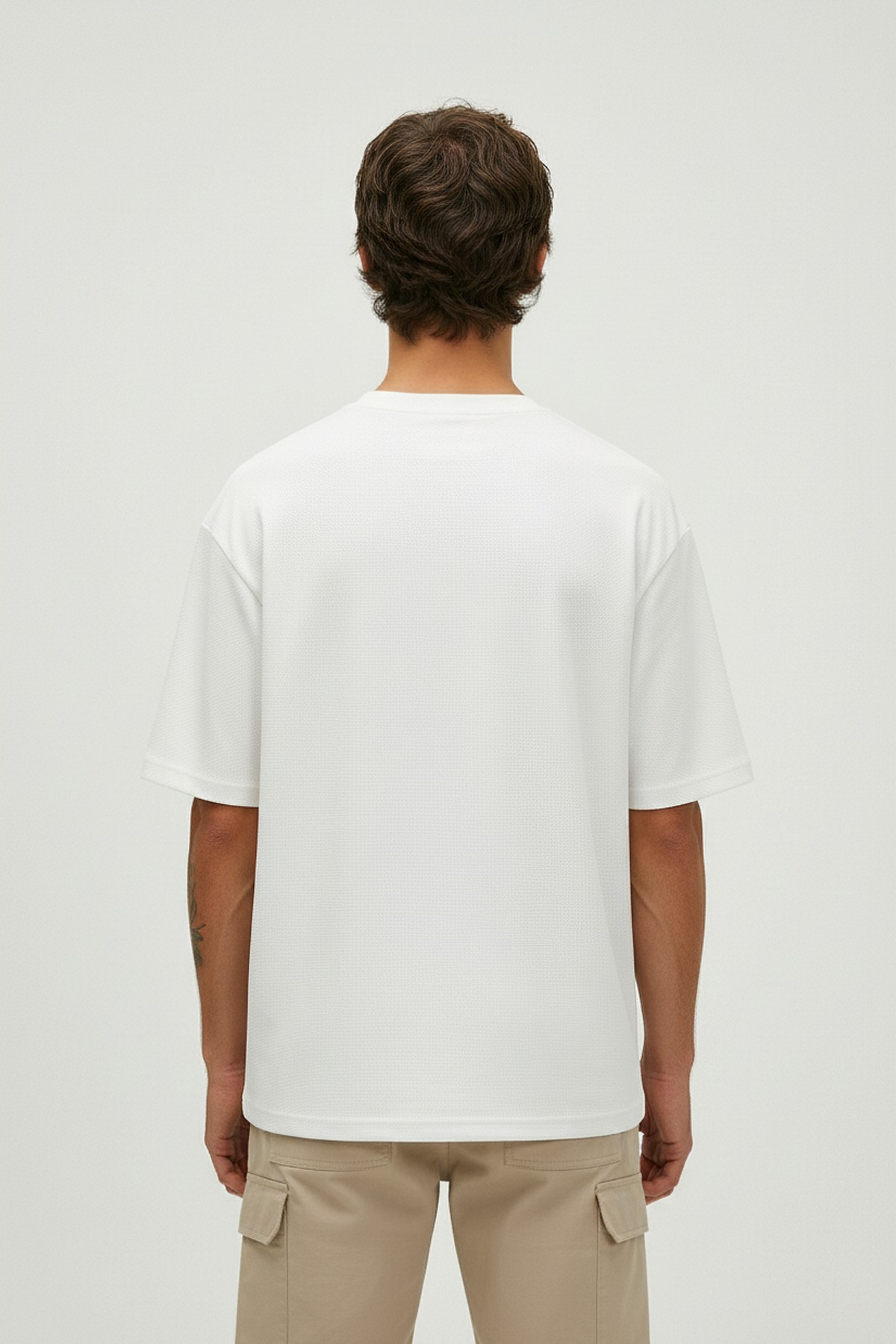 MONS T-SHIRT PRINTED T-SHIRT BEYAZ  MAN T-SHIRT MONS T-SHIRTMONS T-SHIRT