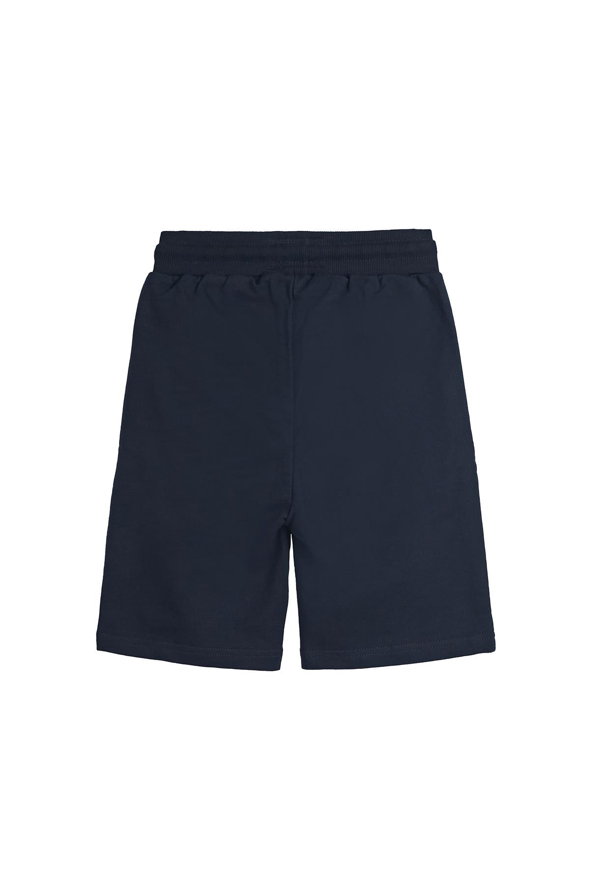 Gian Lacivert Çocuk Şort