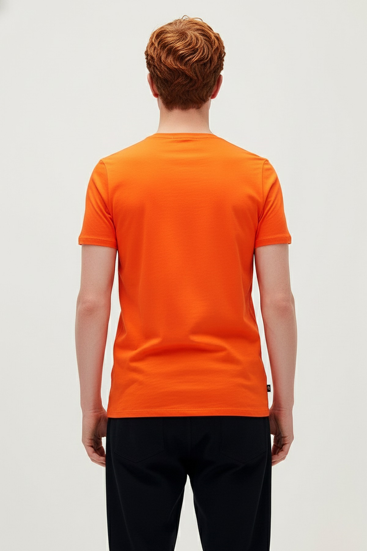 REBORN T-SHIRT PRINTED T-SHIRT TURUNCU  MAN T-SHIRT REBORN T-SHIRTREBORN T-SHIRT