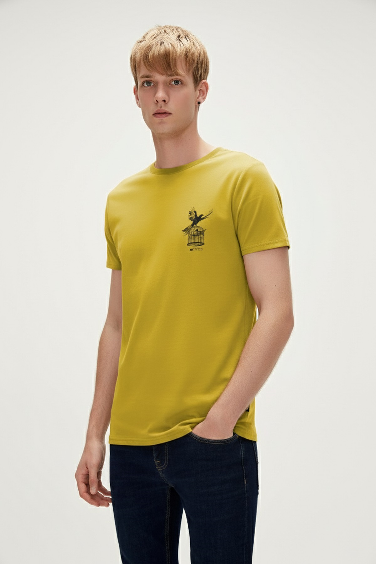 FISH DREAM T-SHIRT PRINTED T-SHIRT SARI  MAN T-SHIRT FISH DREAM T-SHIRTFISH DREAM T-SHIRT