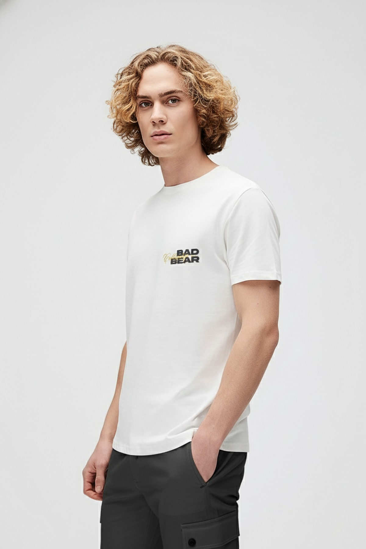 COLLECTIVE T-SHIRT PRINTED T-SHIRT BEYAZ  MAN T-SHIRT COLLECTIVE T-SHIRTCOLLECTIVE T-SHIRT