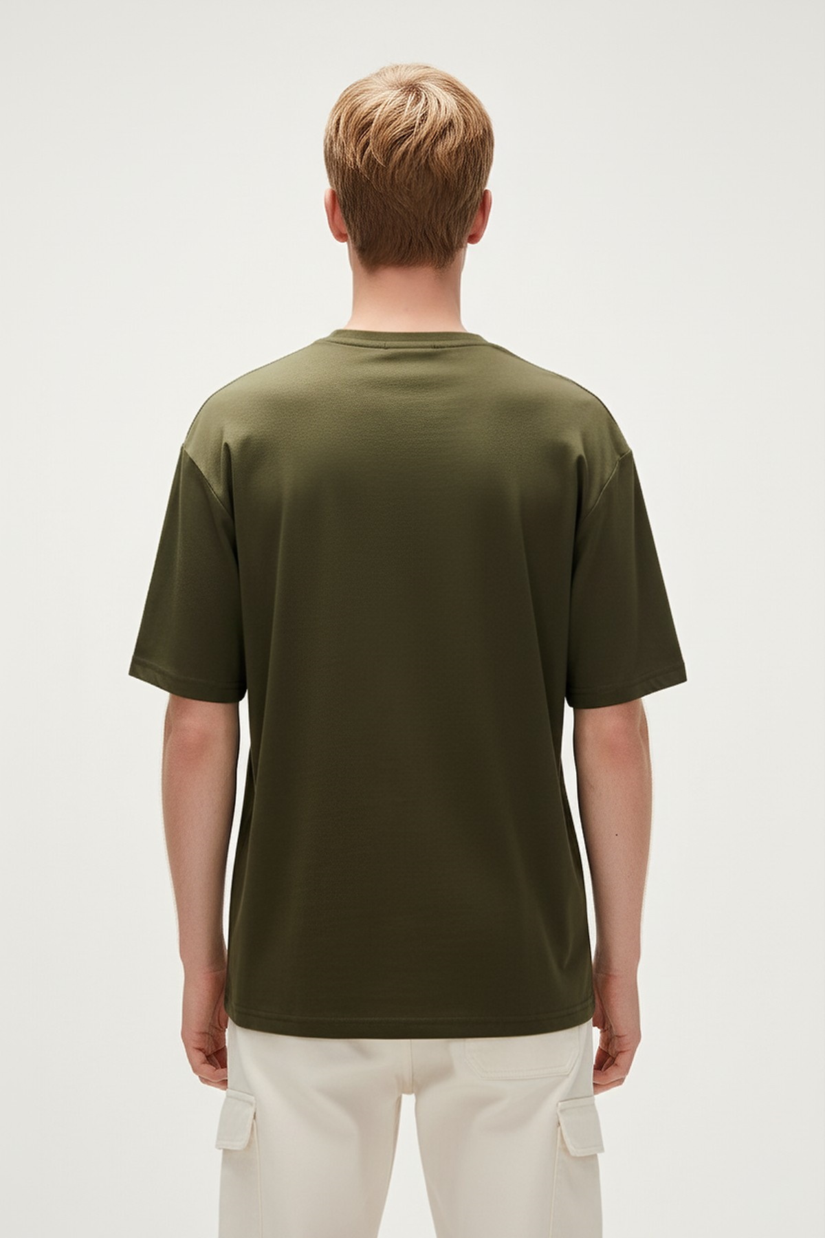 MUSCLE BASIC T-SHIRT PRINTED T-SHIRT HAKİ  MAN T-SHIRT MUSCLE BASIC T-SHIRTMUSCLE BASIC T-SHIRT