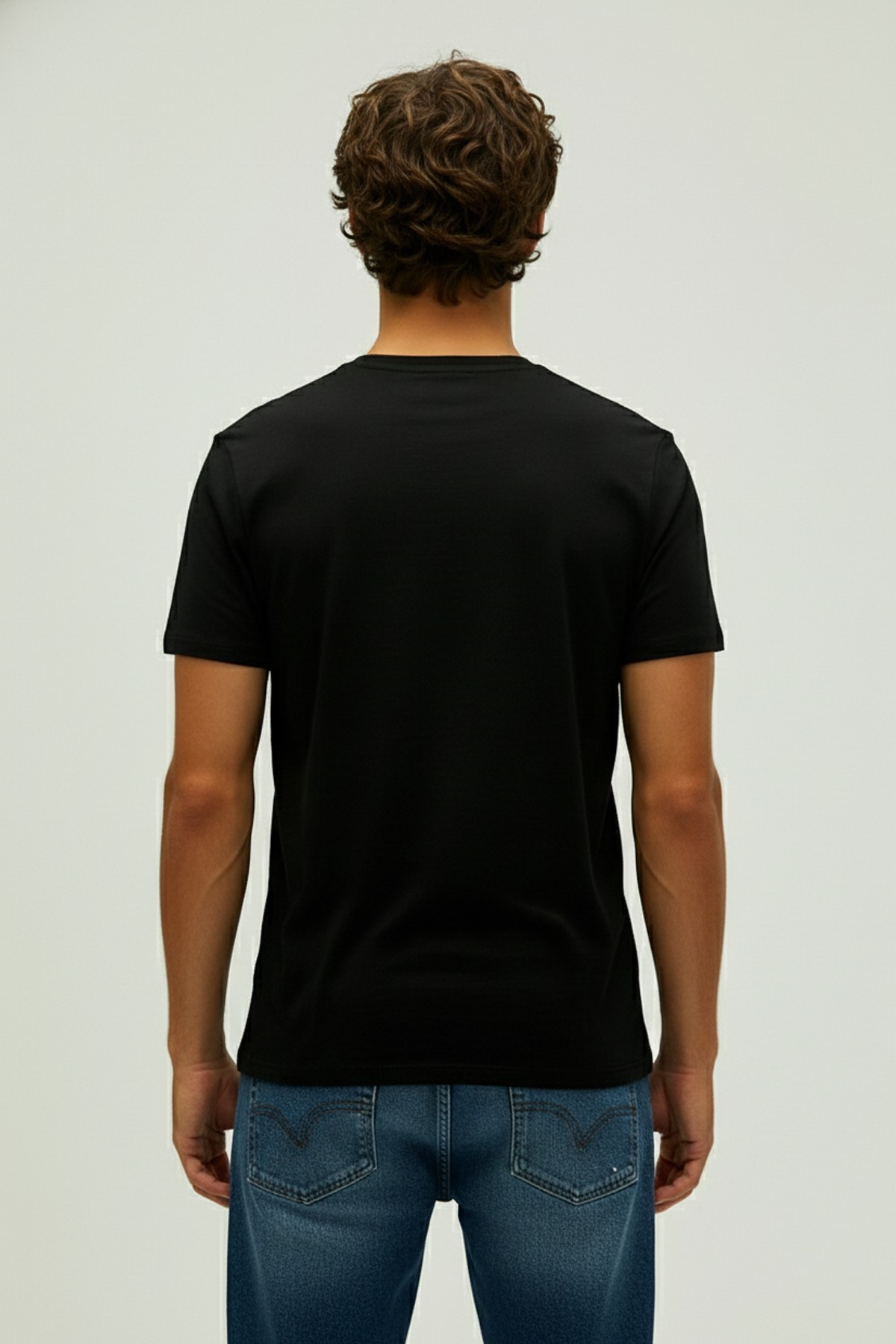 NATURE BAND T-SHIRT PRINTED T-SHIRT SİYAH  MAN T-SHIRT NATURE BAND T-SHIRTNATURE BAND T-SHIRT