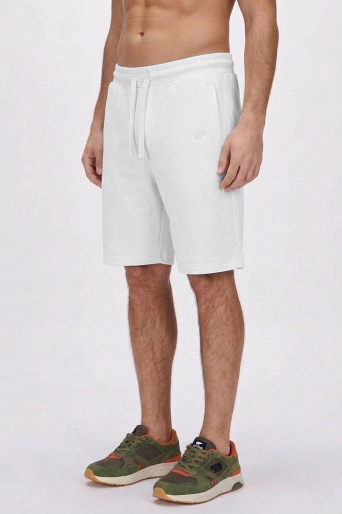 Backyard Beyaz Erkek Şort