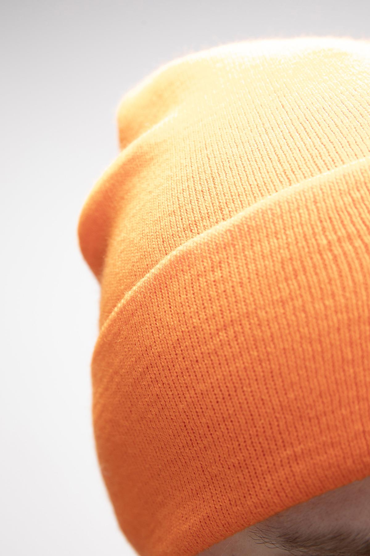 STAR BEANIE BEANIE TURUNCU BELİRTİLMEMİŞ UNISEX BEANIE STAR BEANIESTAR BEANIE