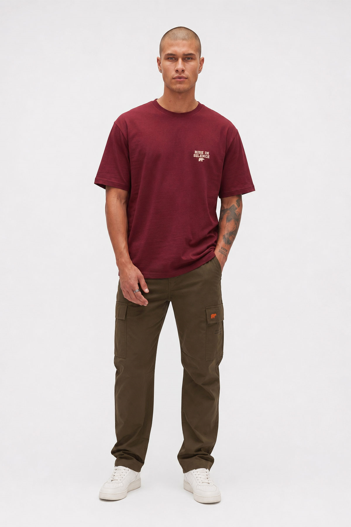 RISE T-SHIRT BASIC T-SHIRT  DÜĞMELİ MAN T-SHIRT RISE T-SHIRTRISE T-SHIRT