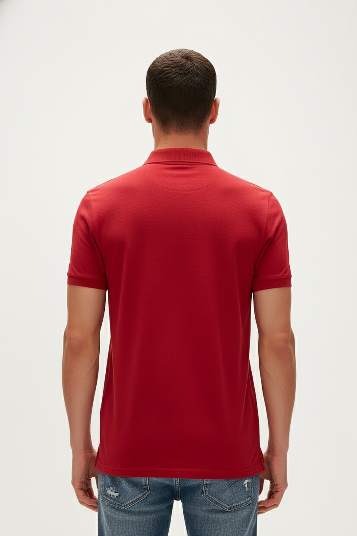 Gabriel Kırmızı Polo Yaka Erkek Tişört