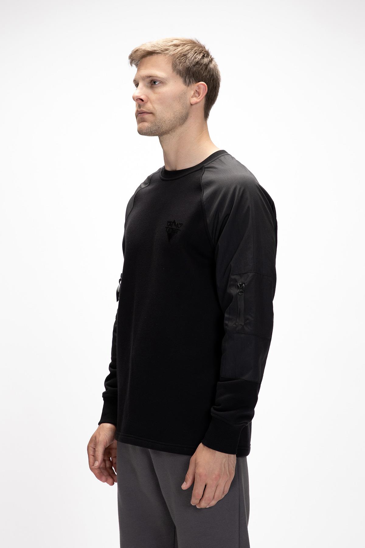 HILL CREWNECK CREWNECK SİYAH BELİRTİLMEMİŞ MAN SWEATSHIRT HILL CREWNECKHILL CREWNECK