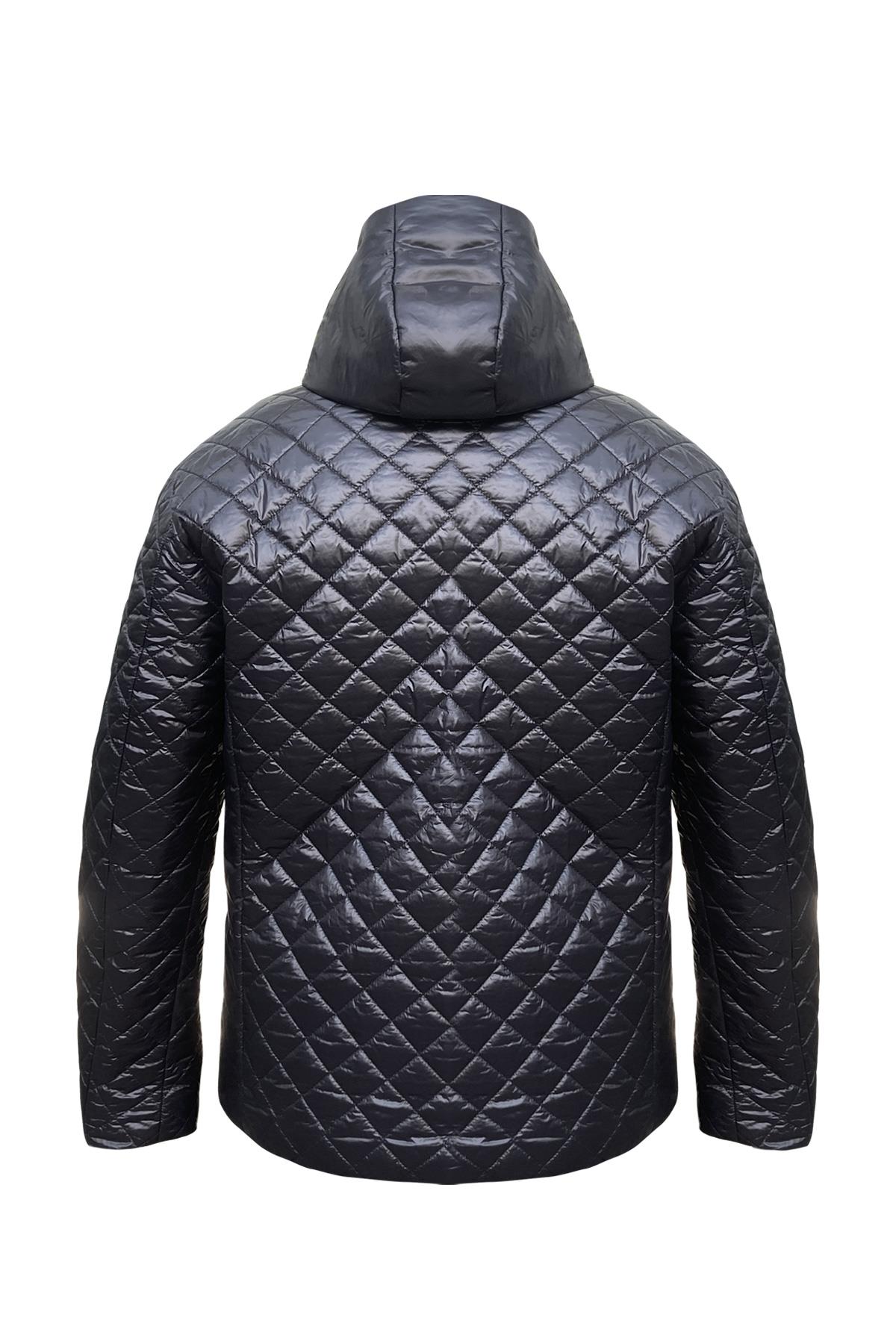 Shang Si̇yah Puffer Kapüşonlu Erkek Mont