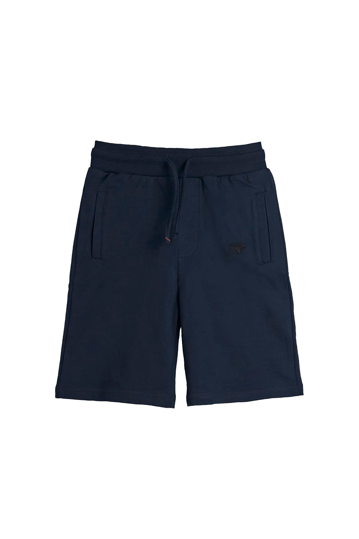 Gian Lacivert Çocuk Şort