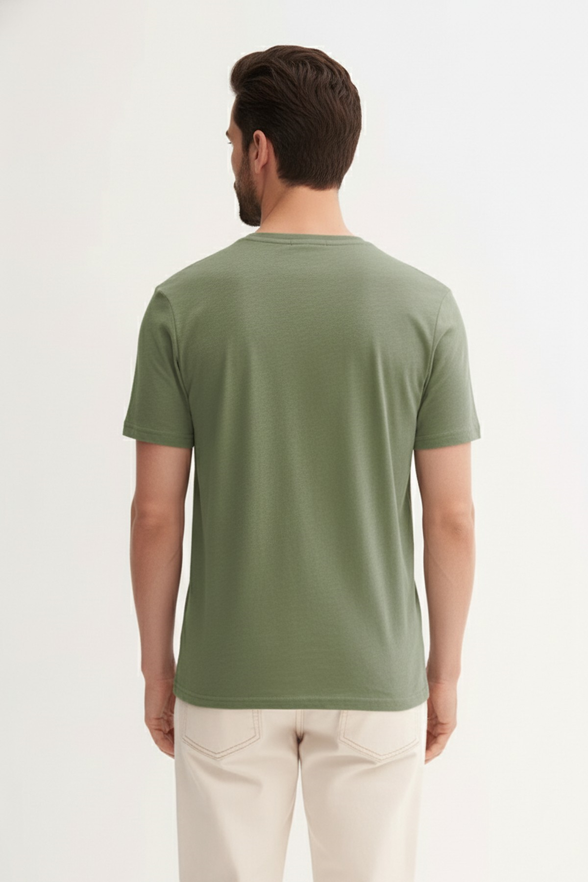 Flam Urbanıst Soluk Yeşil Basic Erkek Tişört