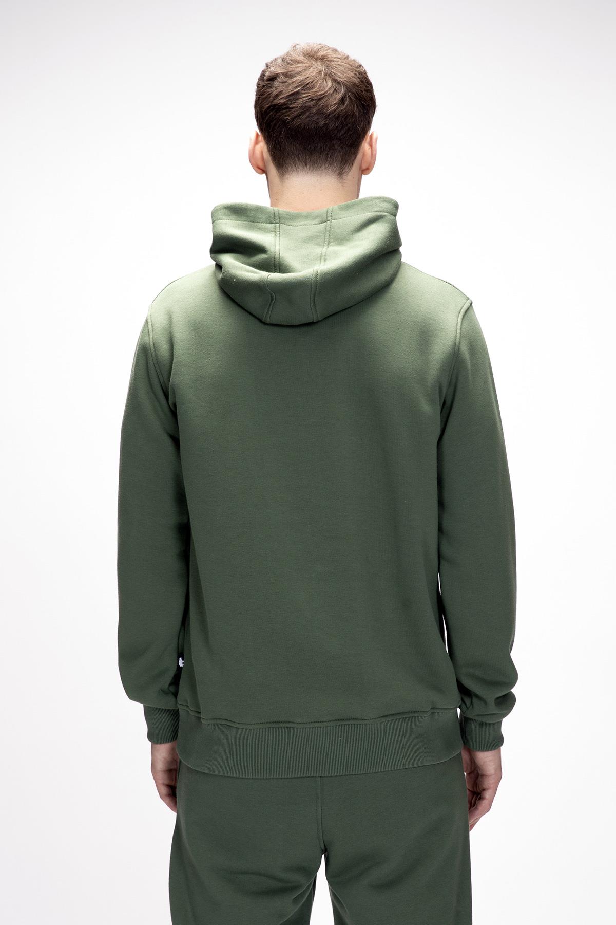 LAKE HOODIE HOODIE SOLUK YEŞİL BELİRTİLMEMİŞ MAN SWEATSHIRT LAKE HOODIELAKE HOODIE