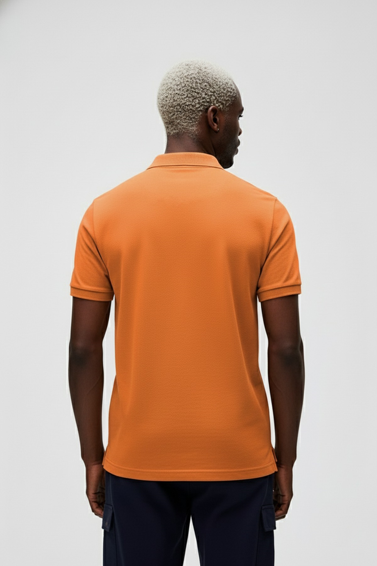 GABRIEL POLO POLO T-SHIRT TURUNCU DÜĞMELİ MAN T-SHIRT GABRIEL POLOGABRIEL POLO