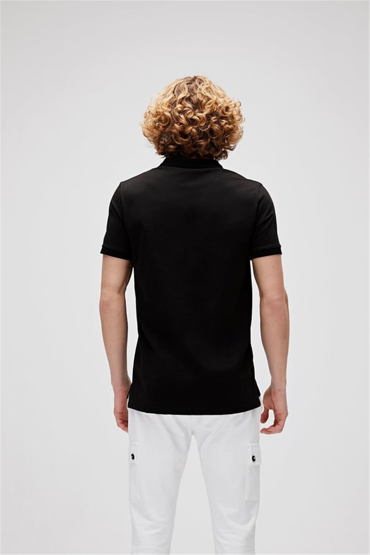 RIXON POLO POLO T-SHIRT SİYAH DÜĞMELİ MAN T-SHIRT RIXON POLORIXON POLO