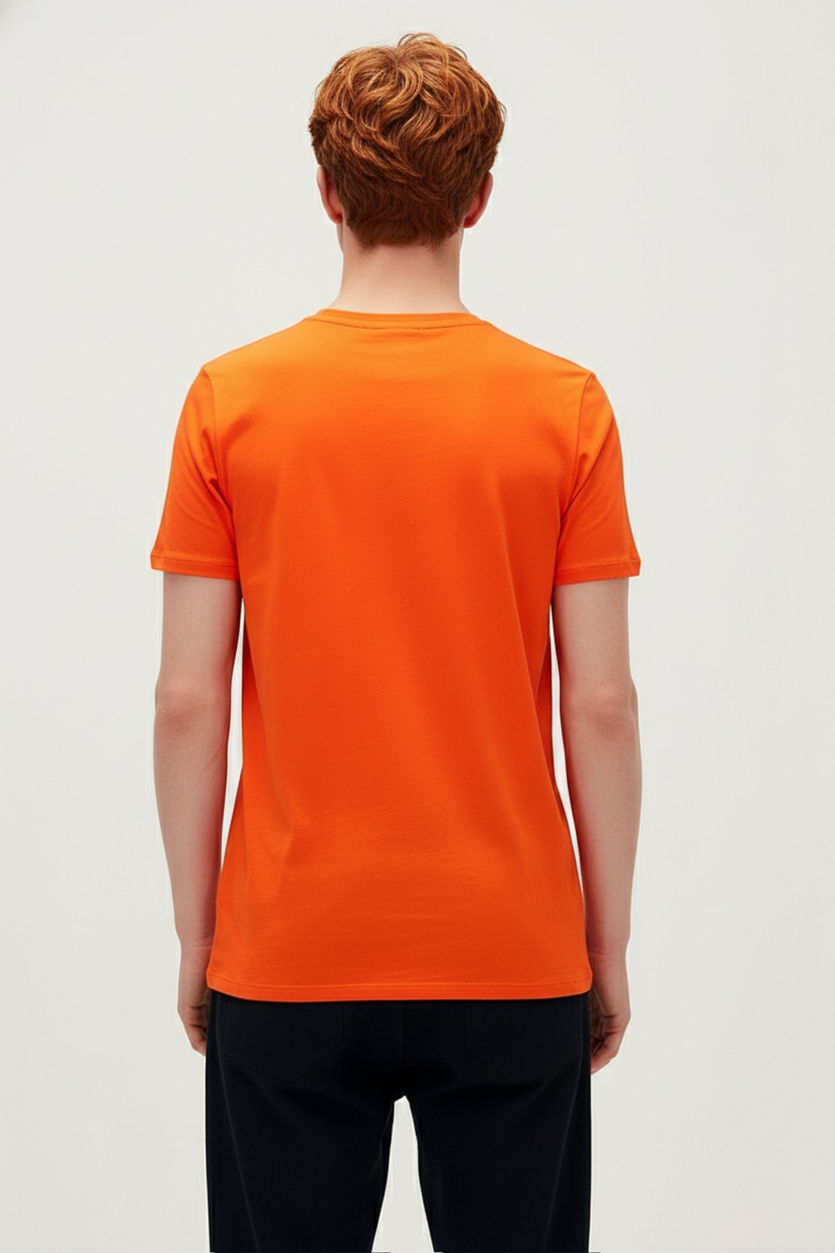 EVERYDAY URBAN T-SHIRT PRINTED T-SHIRT TURUNCU  MAN T-SHIRT EVERYDAY URBAN T-SHIRTEVERYDAY URBAN T-SHIRT