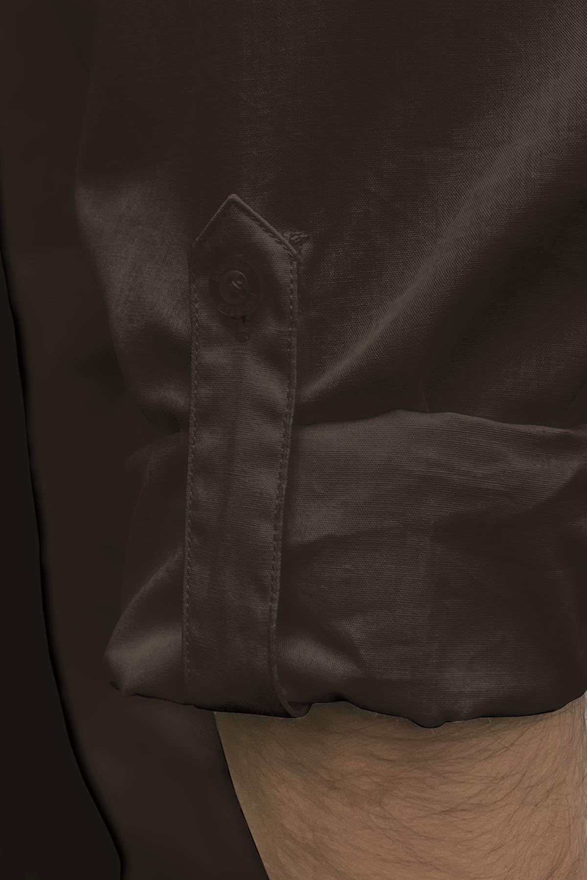 Luigi Siyah Erkek Gömlek