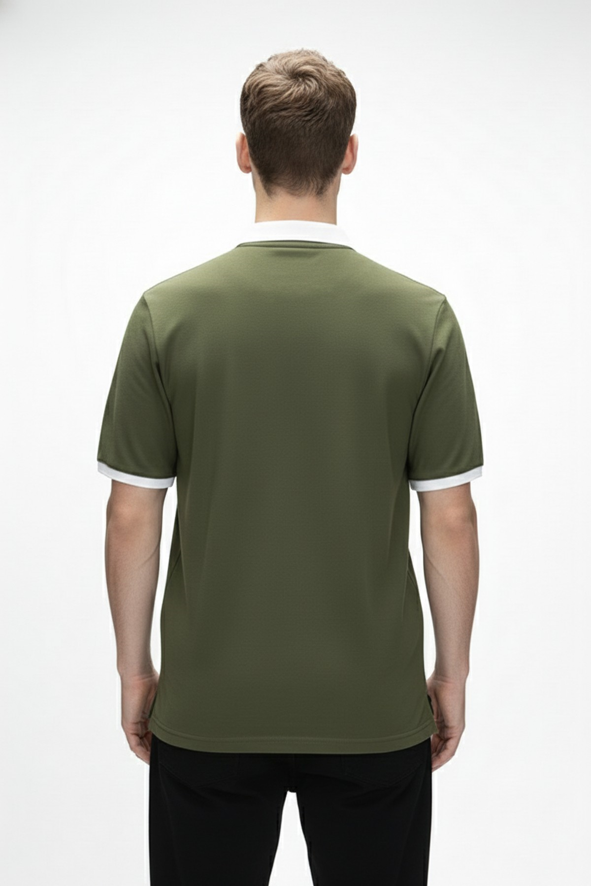 AWAKE POLO NECK T-SHIRT PRINTED POLO SOLUK YEŞİL  MAN T-SHIRT AWAKE POLO NECK T-SHIRTAWAKE POLO NECK T-SHIRT