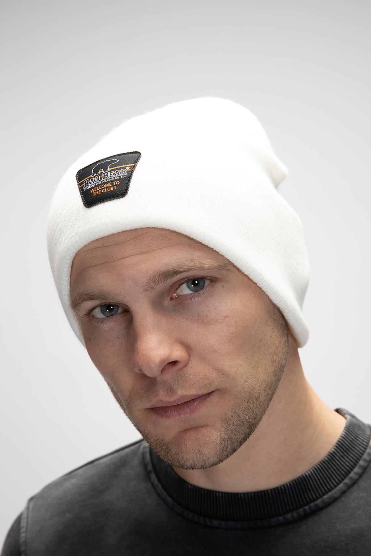 STAR BEANIE BEANIE BEYAZ BELİRTİLMEMİŞ UNISEX BEANIE STAR BEANIESTAR BEANIE