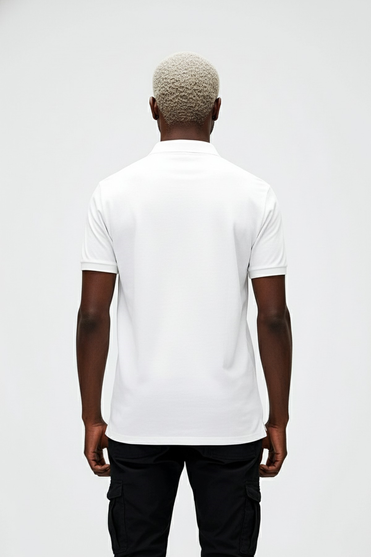 GABRIEL POLO POLO T-SHIRT BEYAZ DÜĞMELİ MAN T-SHIRT GABRIEL POLOGABRIEL POLO