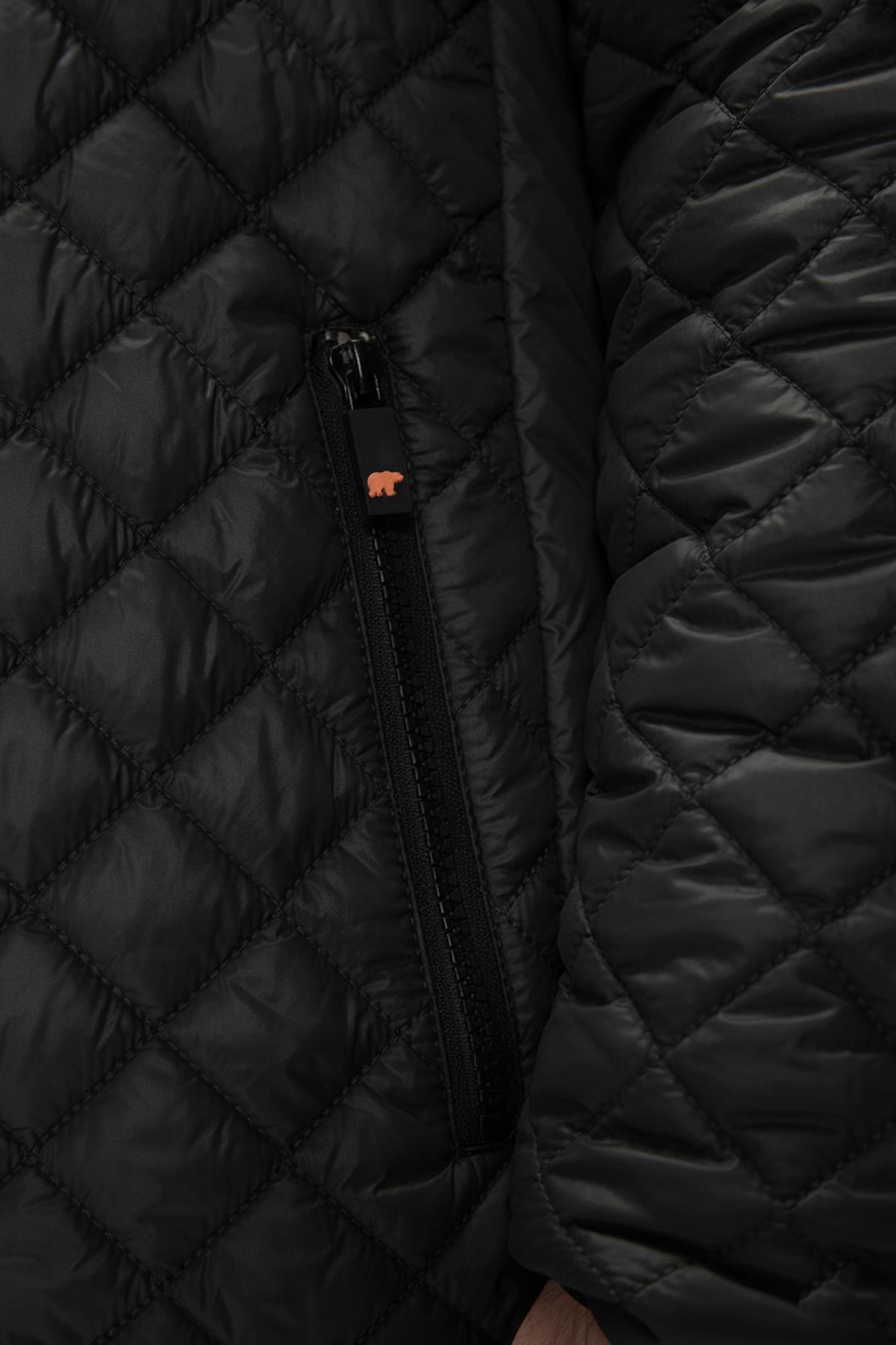 Shang Si̇Yah Puffer Kapüşonlu Erkek Mont