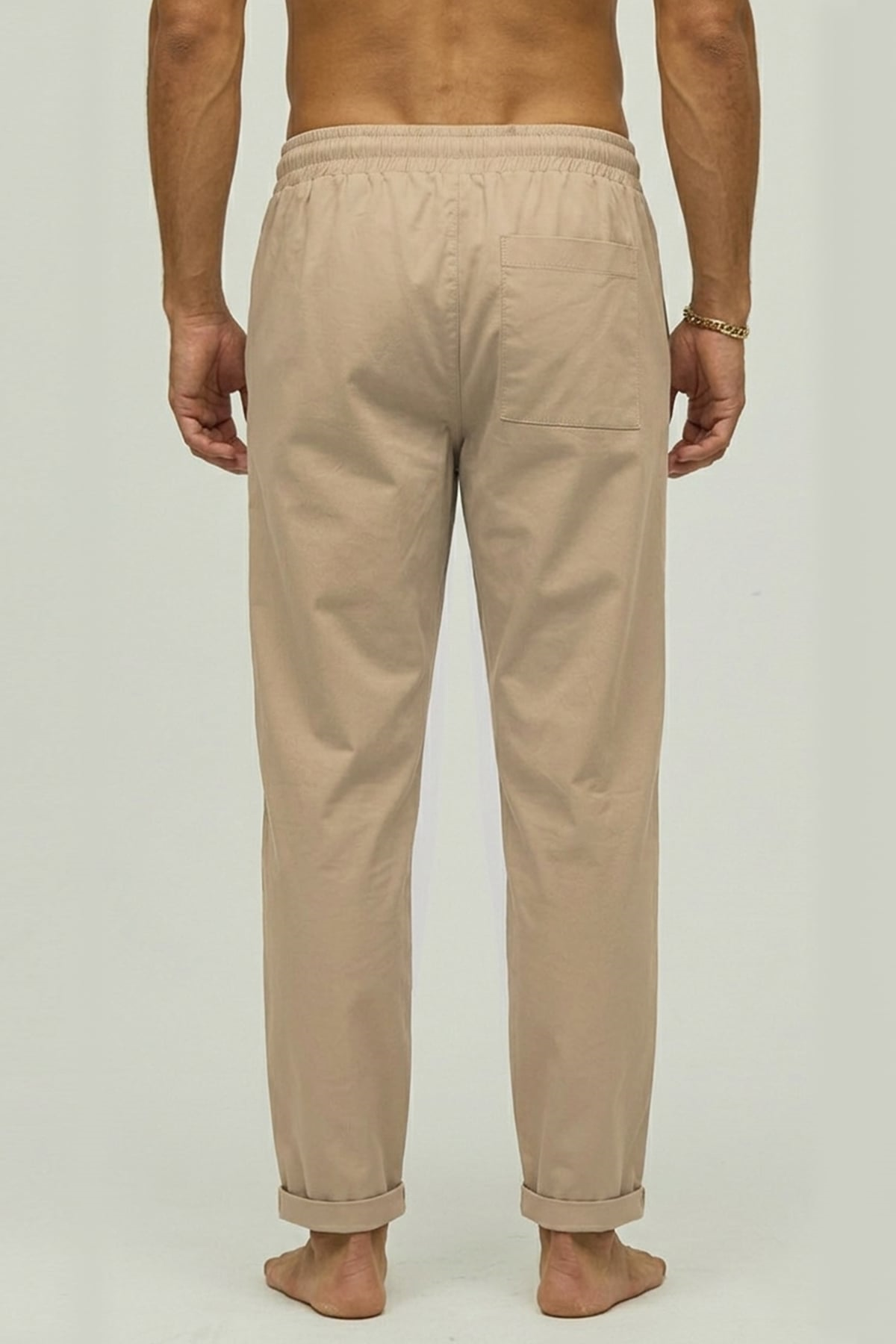 Vouvant Pant Bej Kargo Cepli Erkek Pantolon