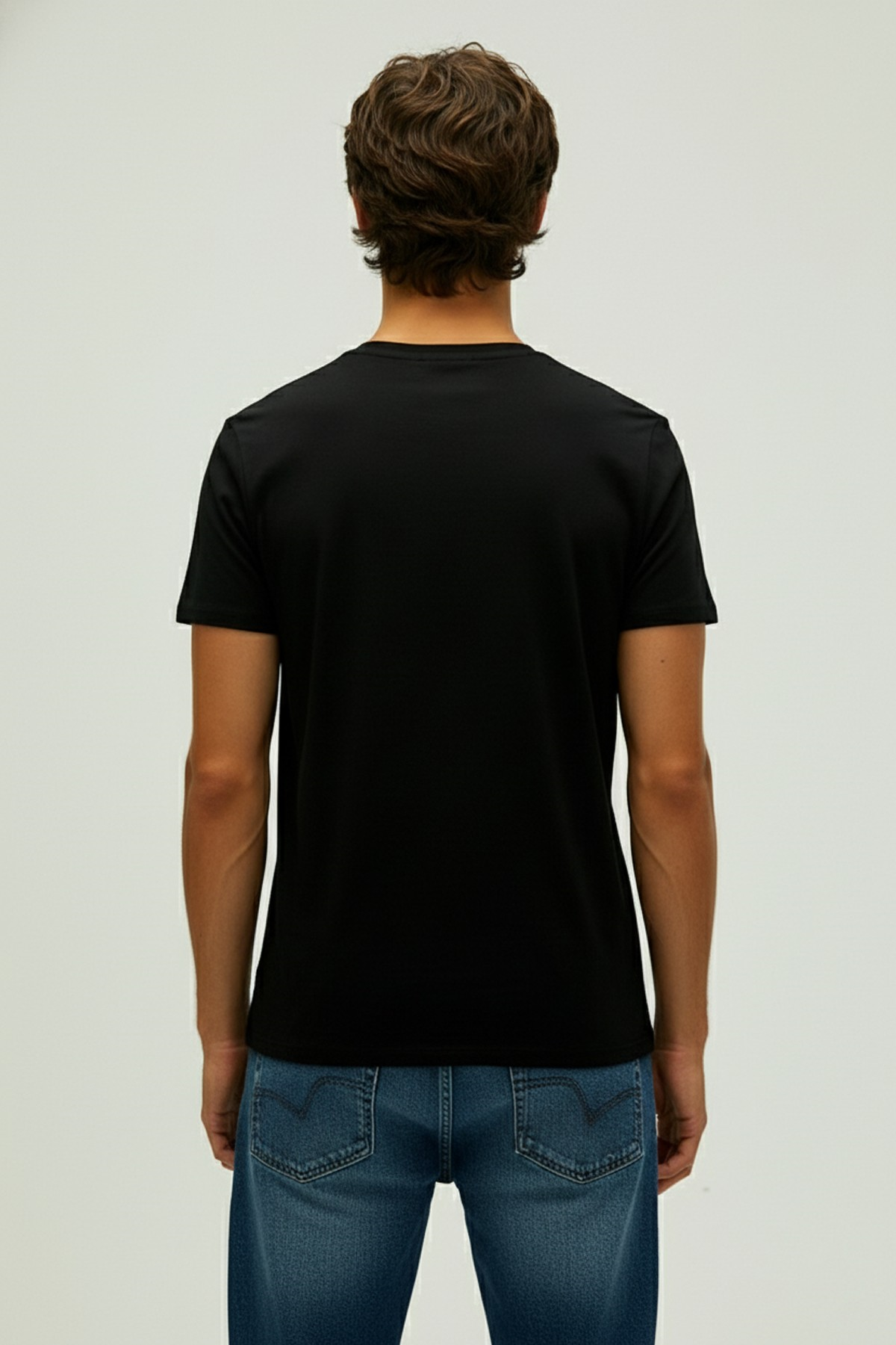 BOOM T-SHIRT PRINTED T-SHIRT SİYAH  MAN T-SHIRT BOOM T-SHIRTBOOM T-SHIRT