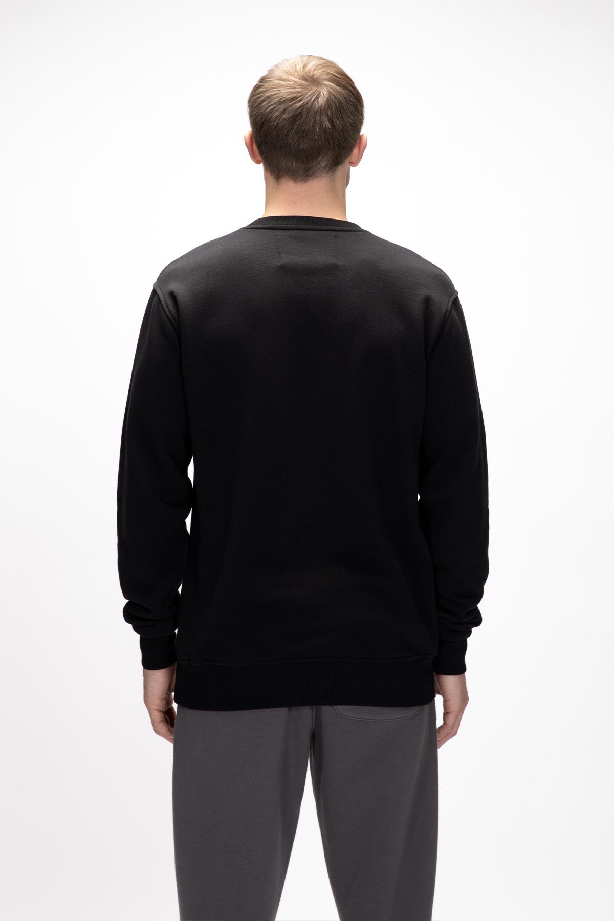 RISE CREWNECK CREWNECK SİYAH BELİRTİLMEMİŞ MAN SWEATSHIRT RISE CREWNECKRISE CREWNECK