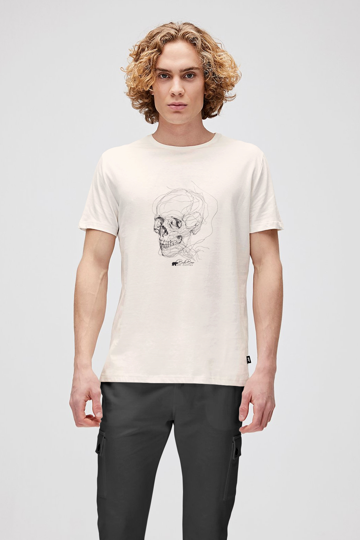 REBORN T-SHIRT PRINTED T-SHIRT BEYAZ  MAN T-SHIRT REBORN T-SHIRTREBORN T-SHIRT