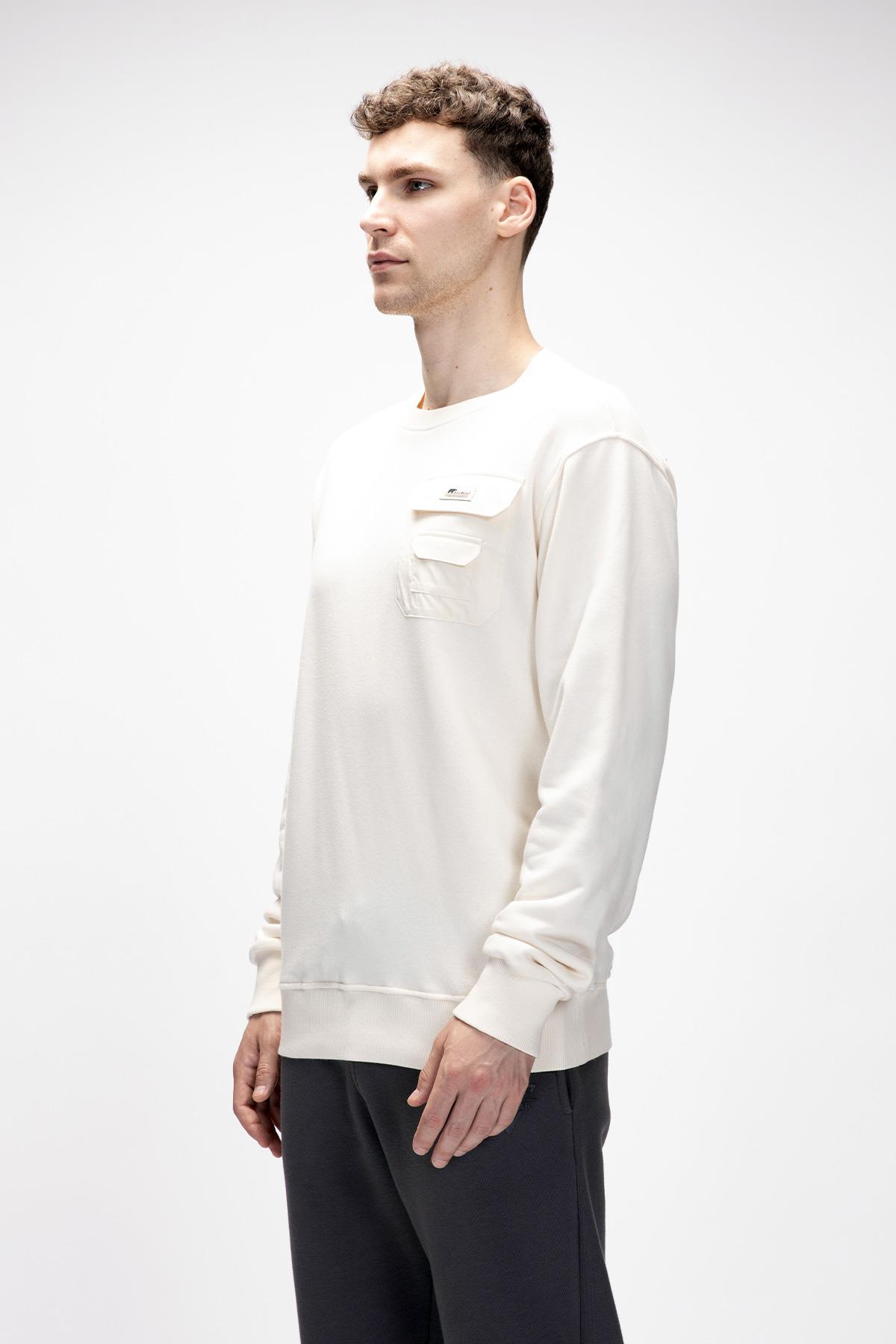 RISE CREWNECK CREWNECK BEYAZ BELİRTİLMEMİŞ MAN SWEATSHIRT RISE CREWNECKRISE CREWNECK