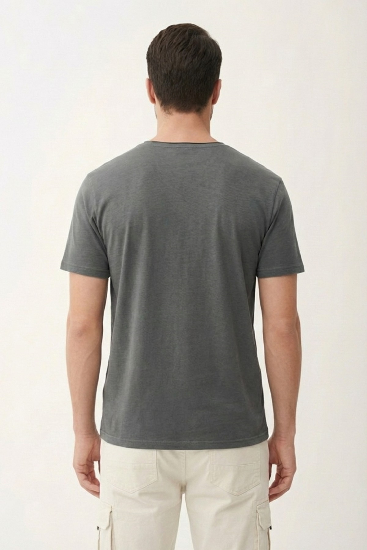 PULSE T-SHIRT PRINTED T-SHIRT ANTRASİT  MAN T-SHIRT PULSE T-SHIRTPULSE T-SHIRT