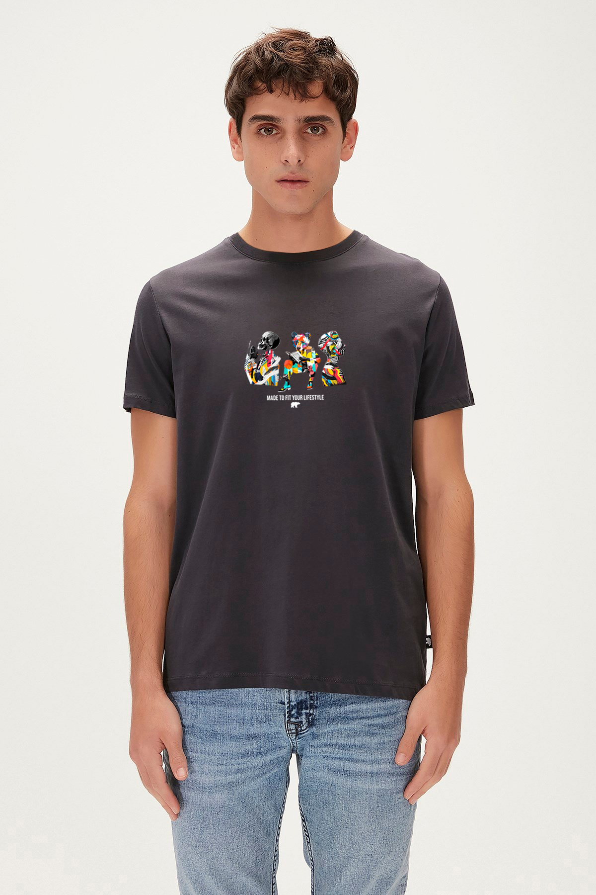 TO FIT T-SHIRT PRINTED T-SHIRT ASFALT  MAN T-SHIRT TO FIT T-SHIRTTO FIT T-SHIRT