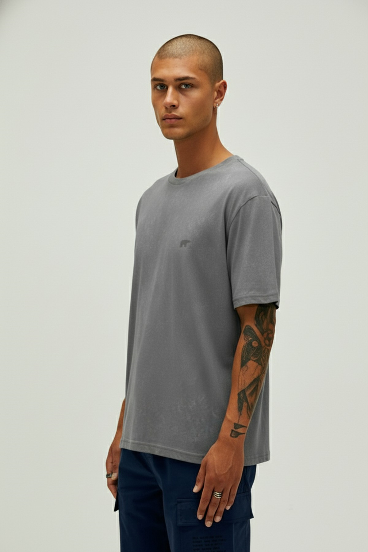 Garment Asfalt Basic Erkek Tişört