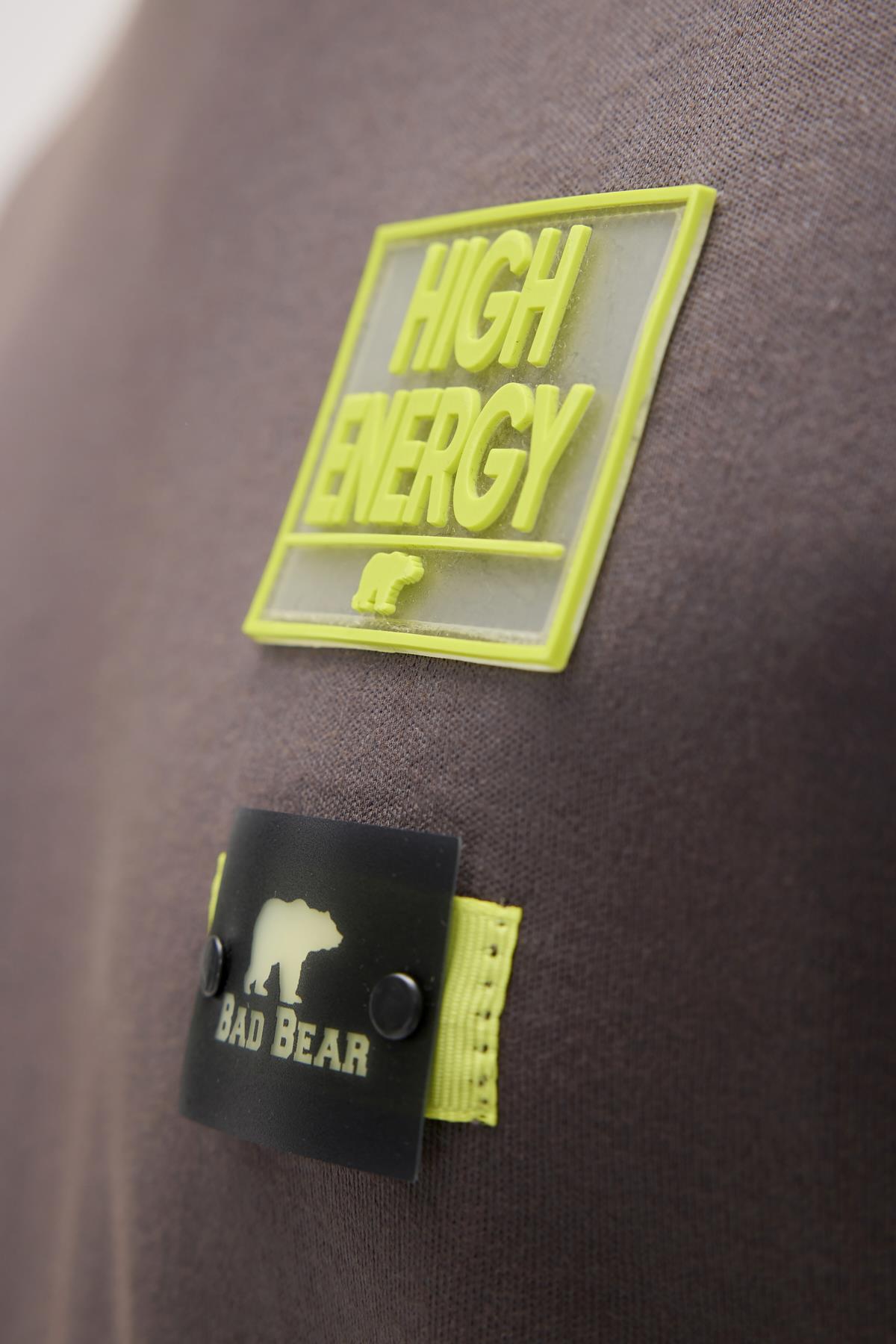 Alfeo Asfalt Erkek Baskılı Tişört