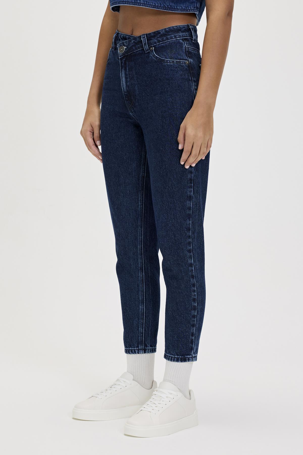 Alisha Jeans İndigo Kadın Denim Pantolon