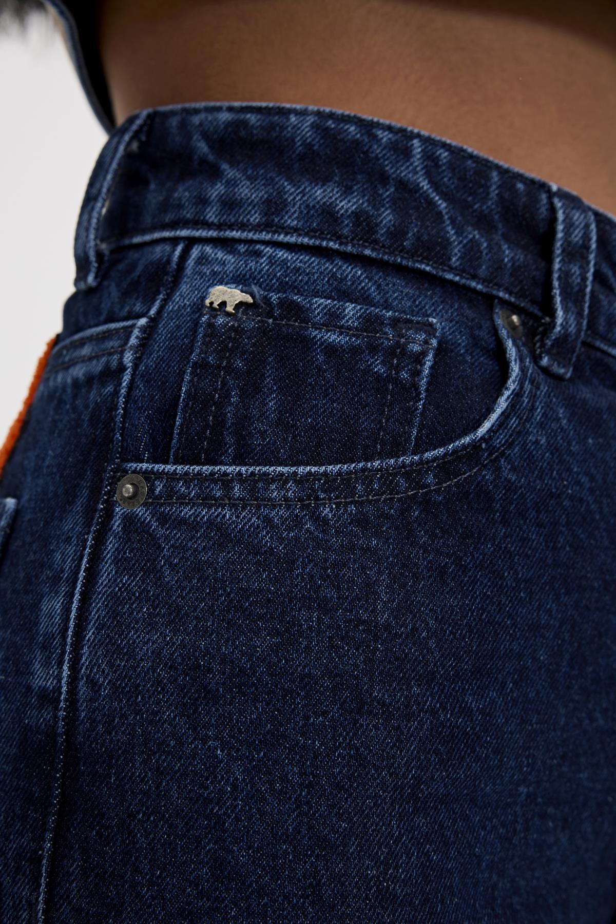 Alisha Jeans İndigo Kadın Denim Pantolon