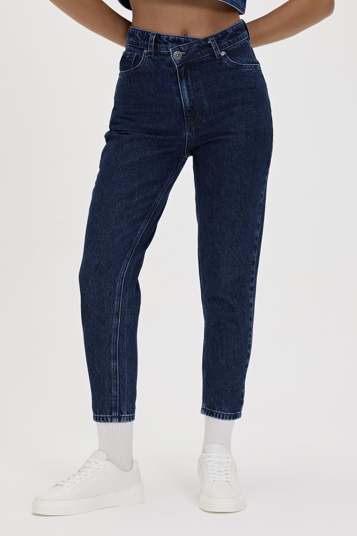 Alisha Jeans İndigo Kadın Denim Pantolon