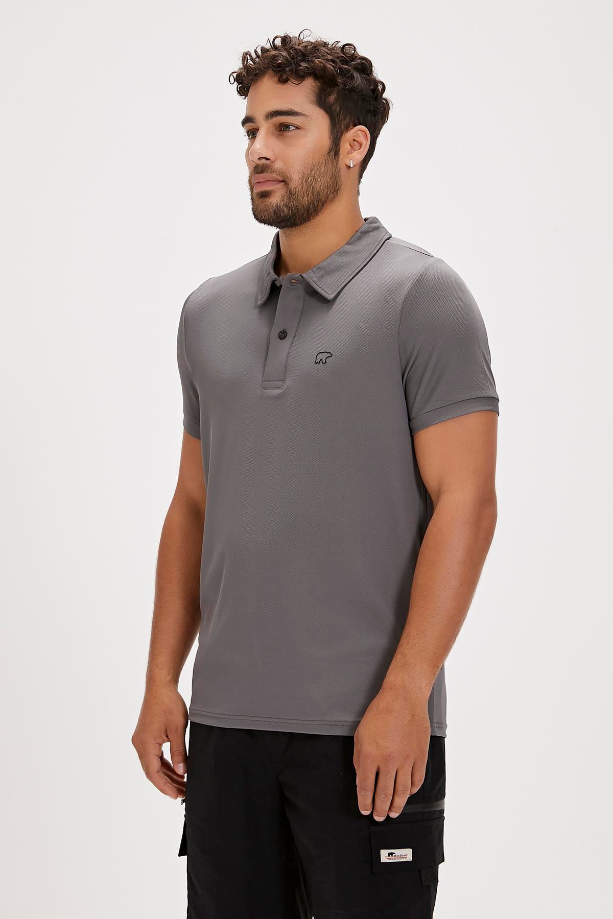 Alonzo Asfalt Polo Yaka Erkek Tişört
