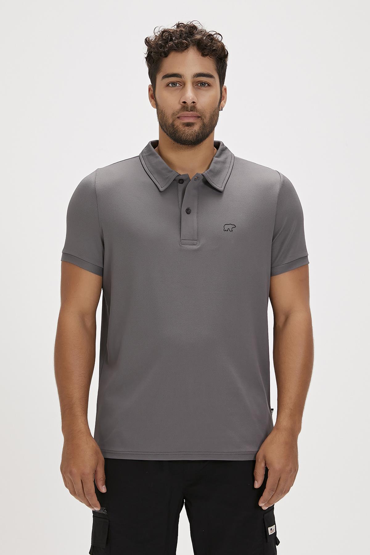 Alonzo Asfalt Polo Yaka Erkek Tişört