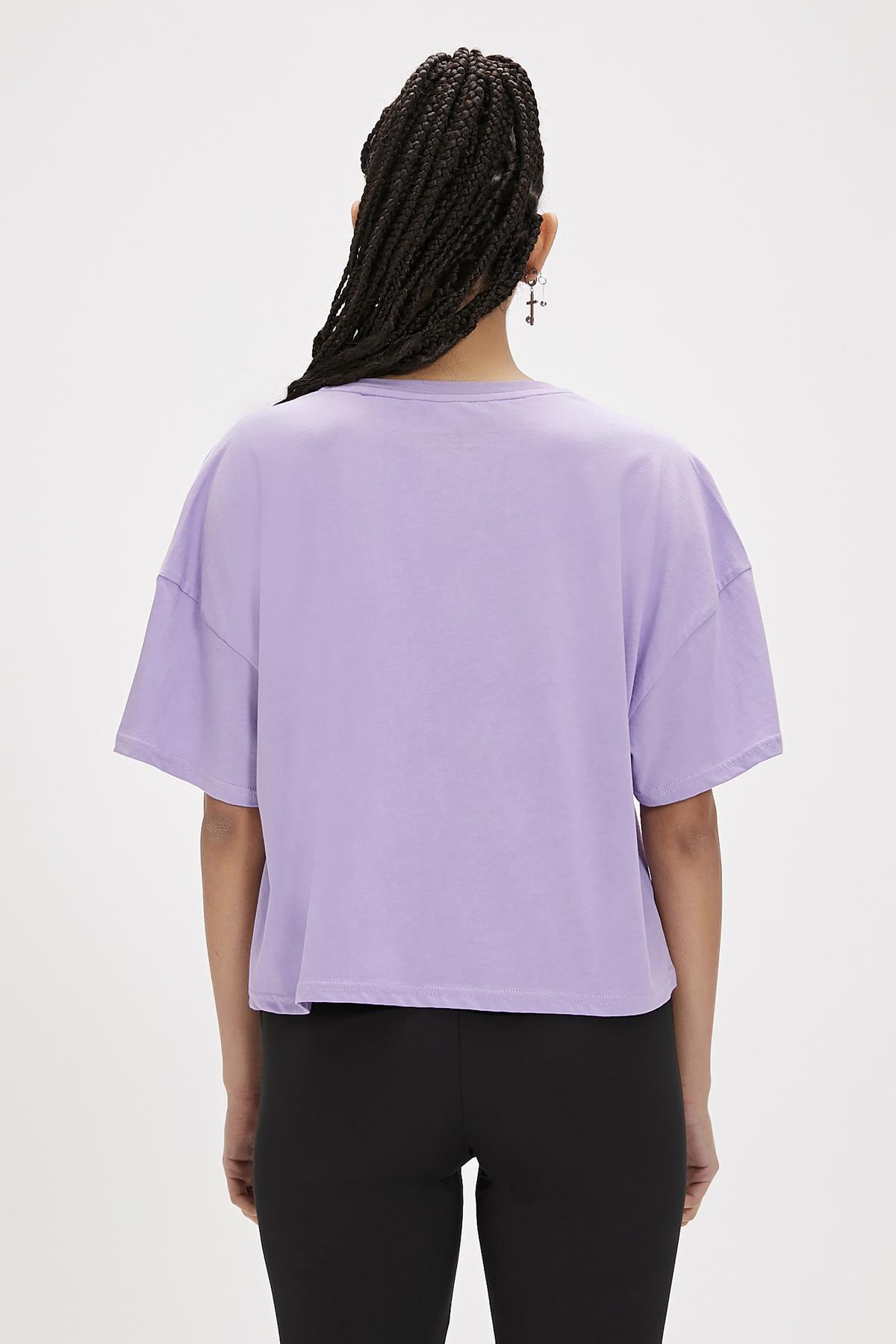 Amanda Mor Basic Kadın Tişört