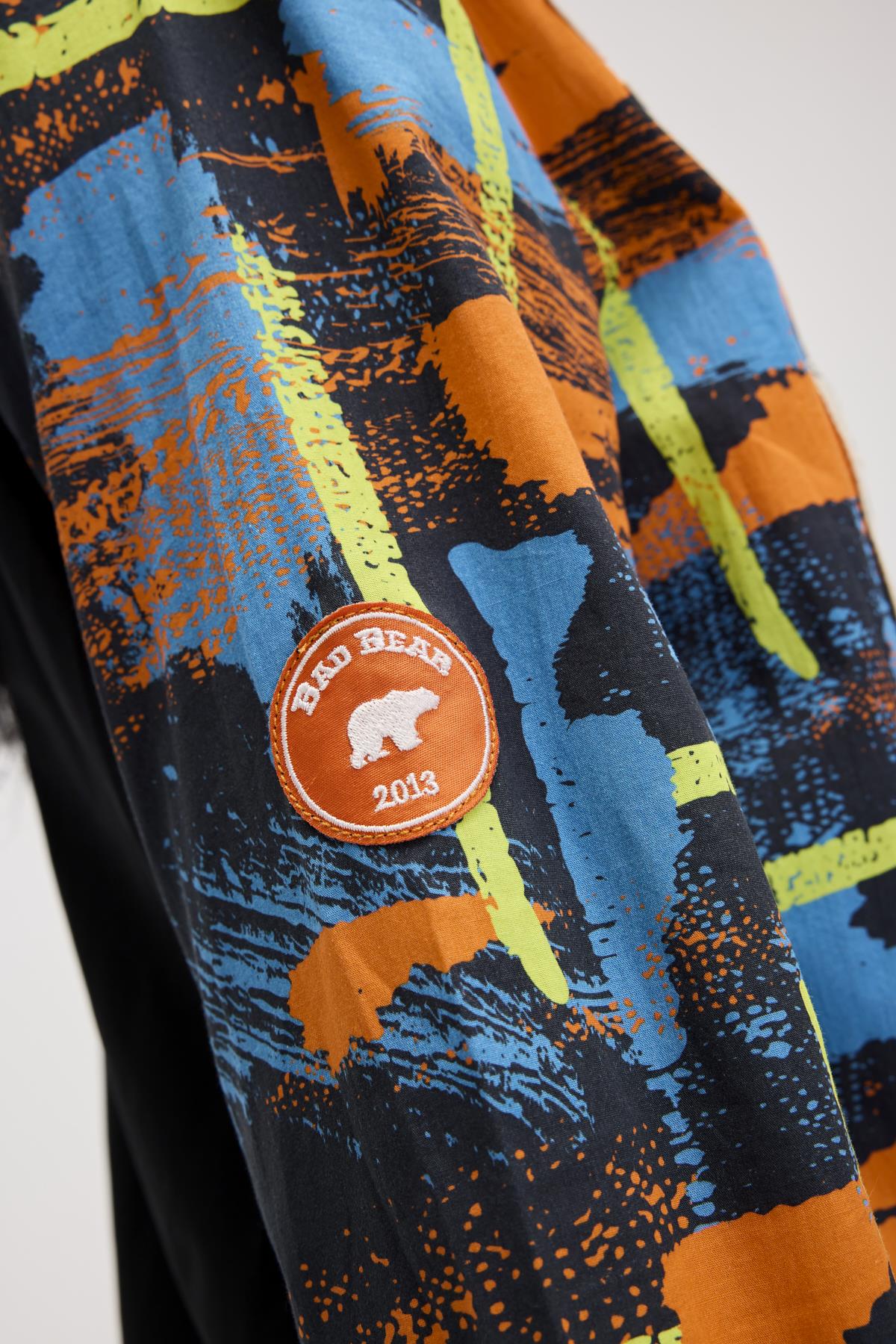 Anastasia Siyah Kadın Baskılı Gömlek