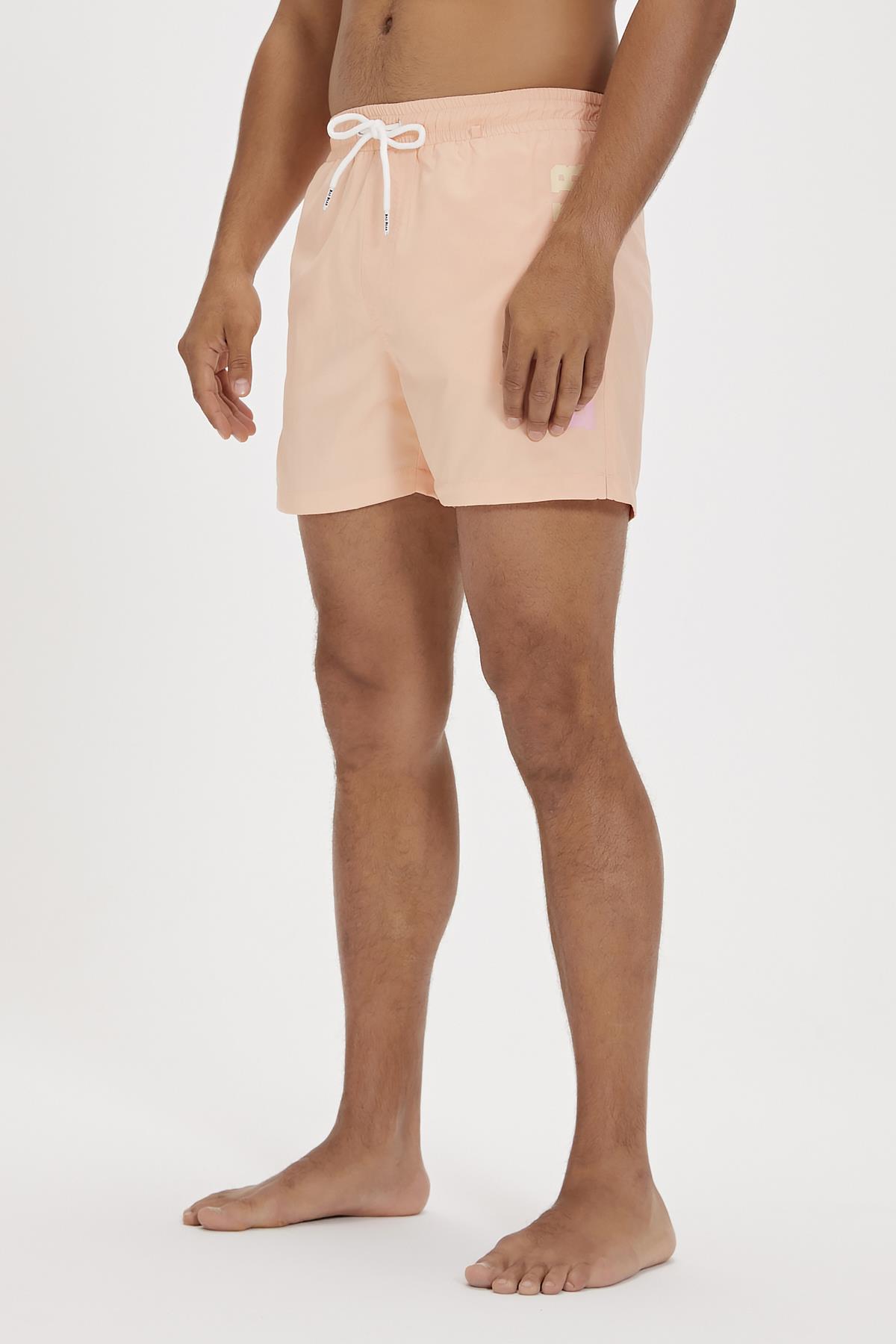 Anton Pembe Erkek Deniz Şortu